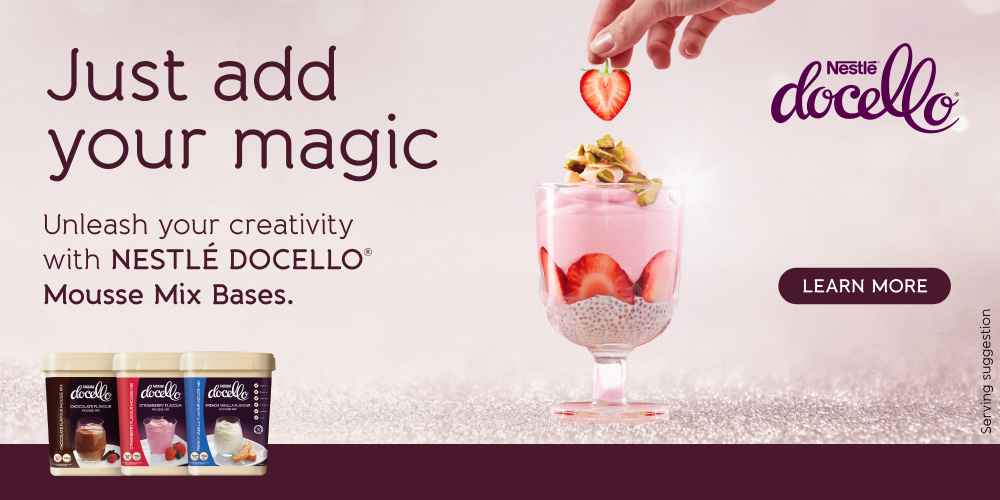 Unleash your creativity with NESTLÉ DOCELLO® Mousse Mixes