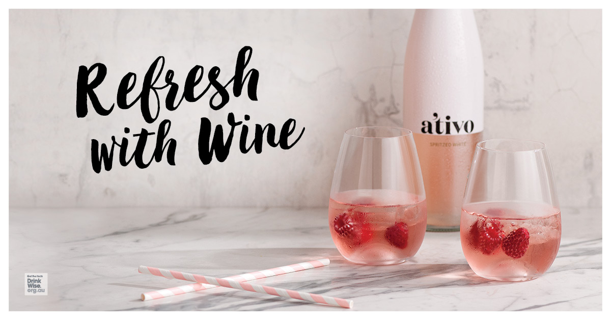 Refresh With Wine - Rose Spritzer
