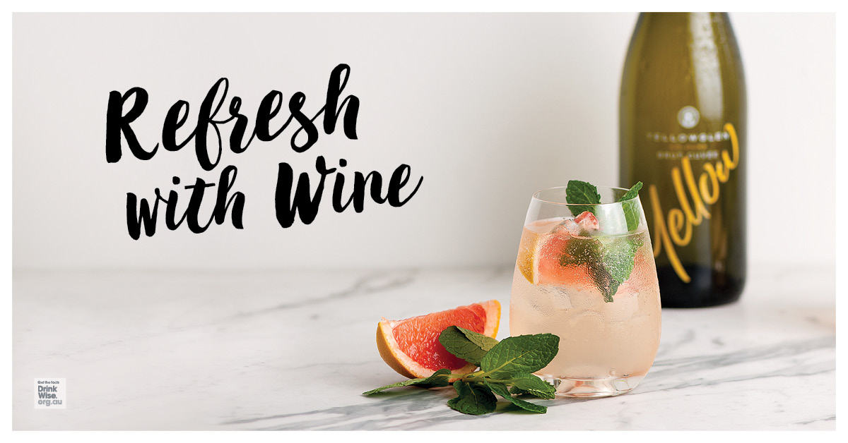 Refresh With Wine - Sparkling Gin Gin