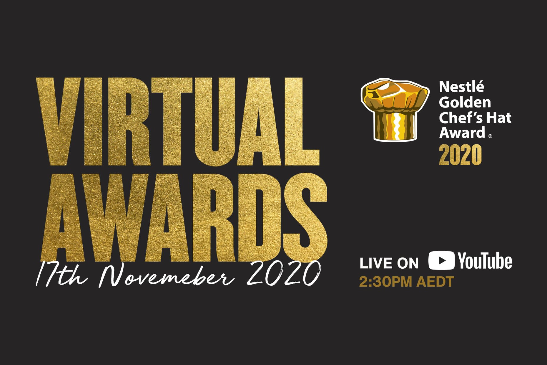 Join Us For The Virtual Nestlé Golden Chef's Hat 2020 Awards!