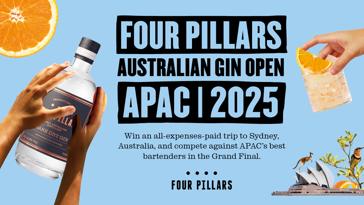 NZ Bartenders: Win a Trip to Sydney & $3K in the Four Pillars Australian Gin Open 2025