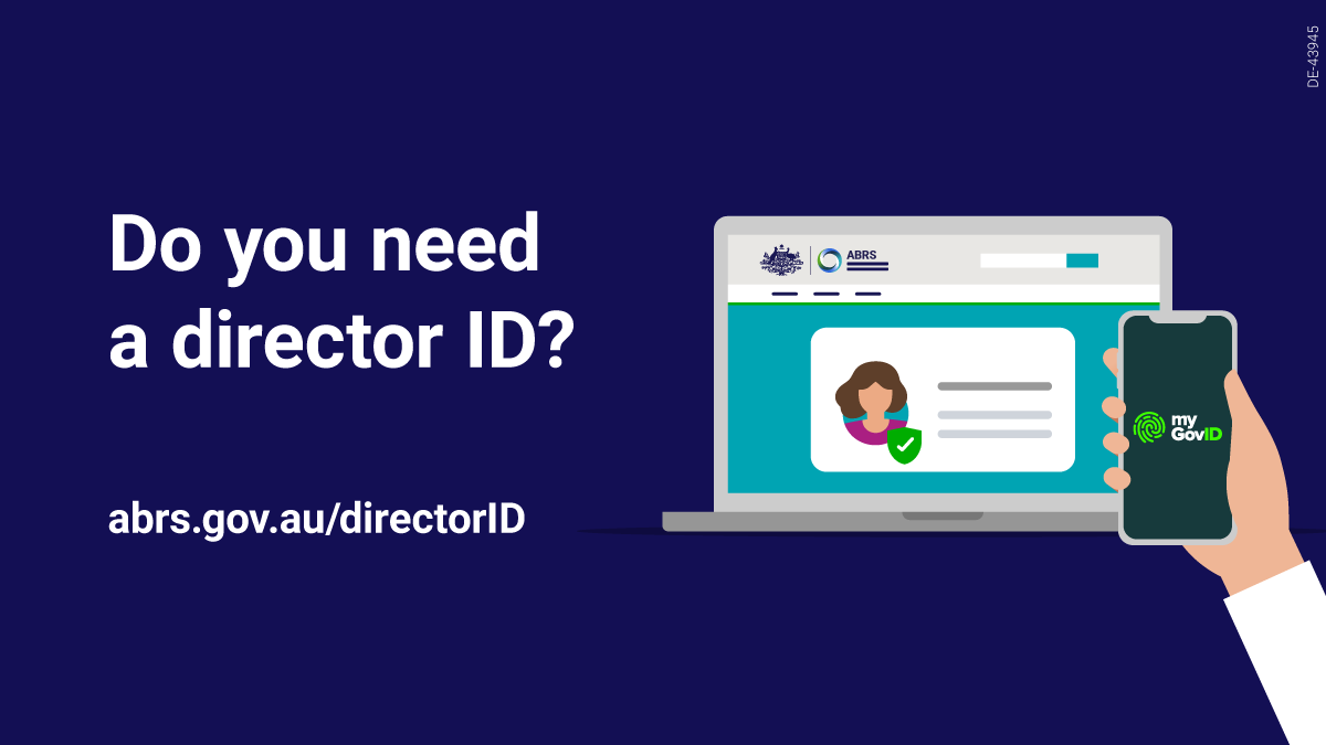 It’s time to apply for your director ID