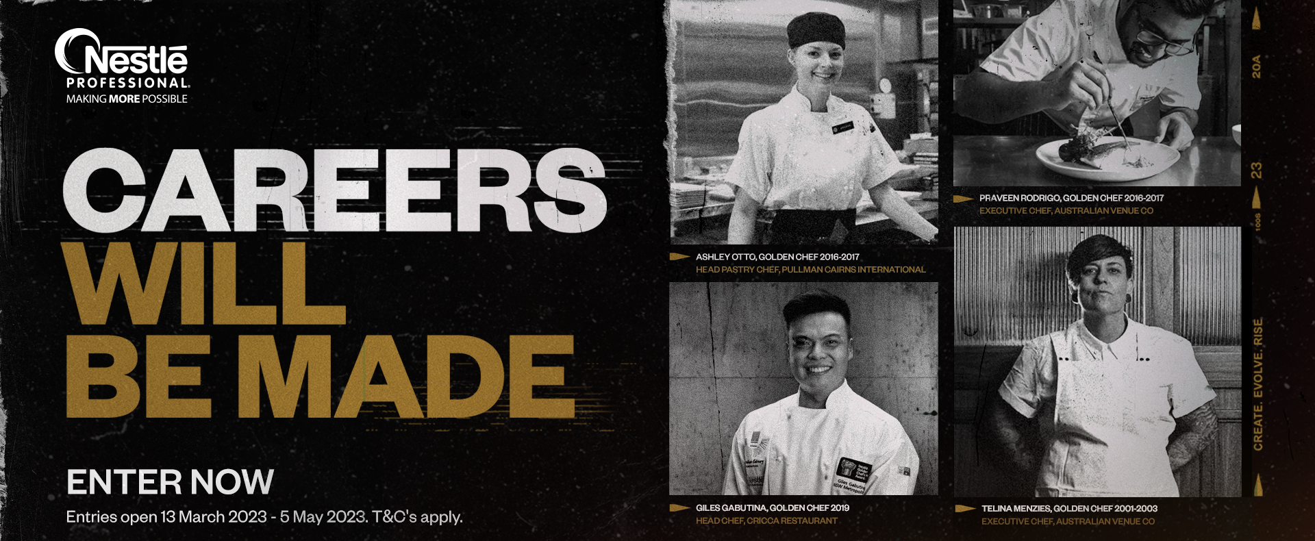The Golden Chef Hat Awards are back for 2023