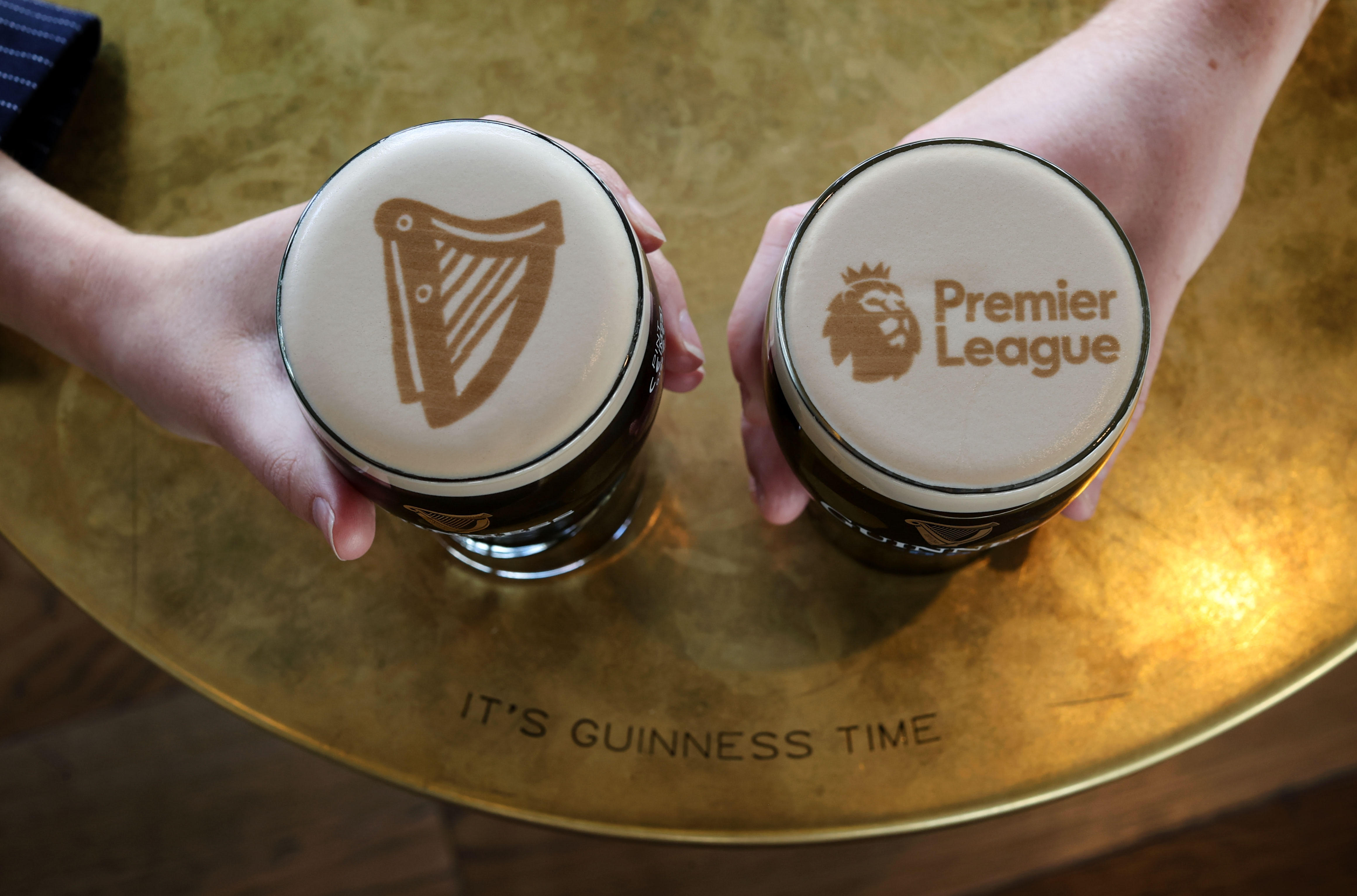 Guinness: The Official Beer of the Premier League