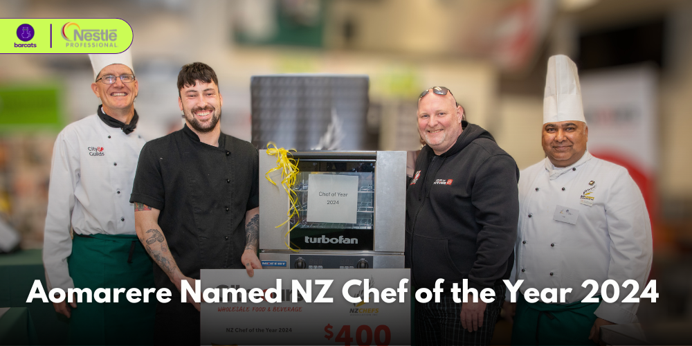 Aomarere Named NZ Chef of the Year 2024