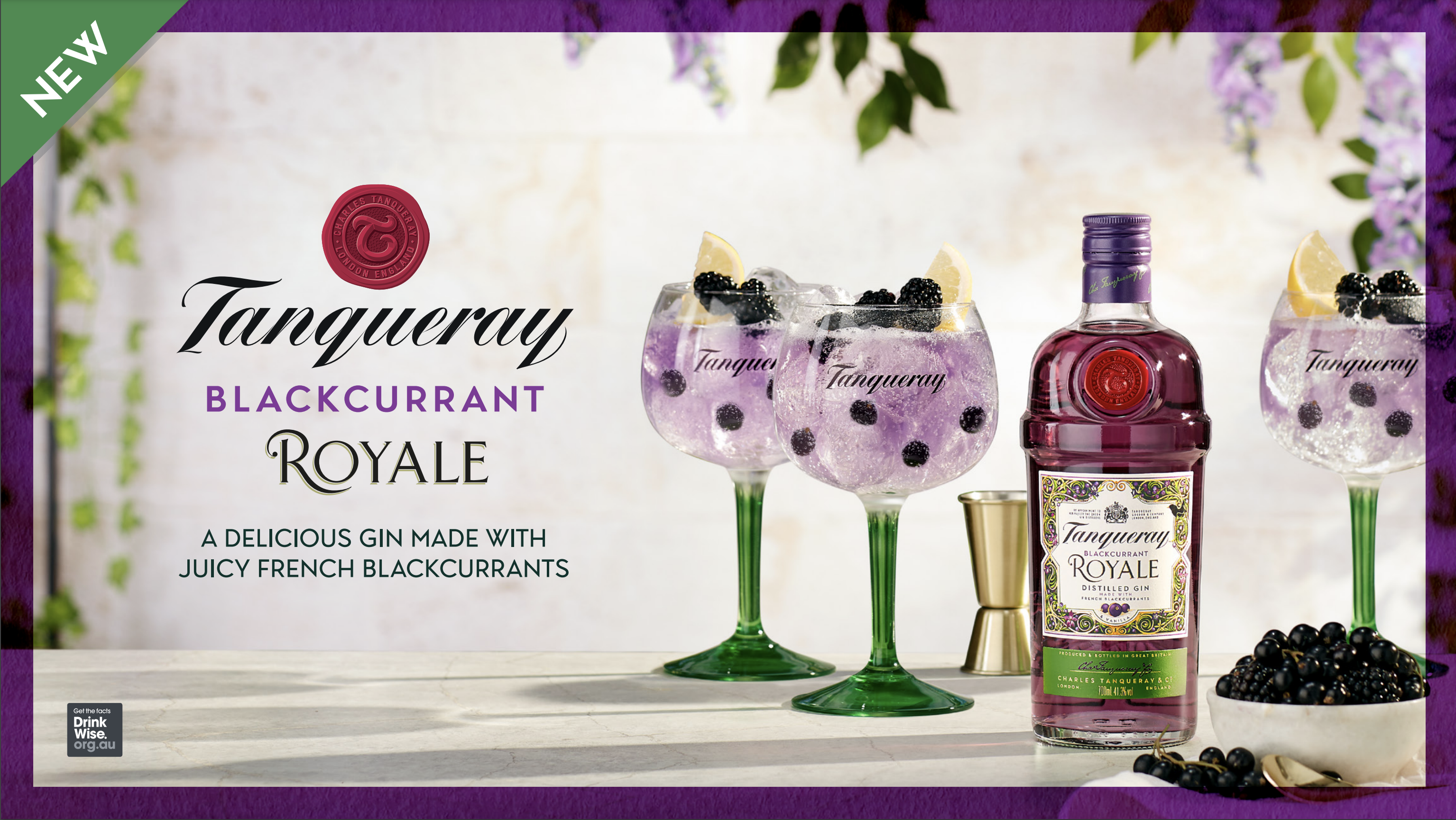 We welcome to the Tanqueray family, Tanqueray Royale!