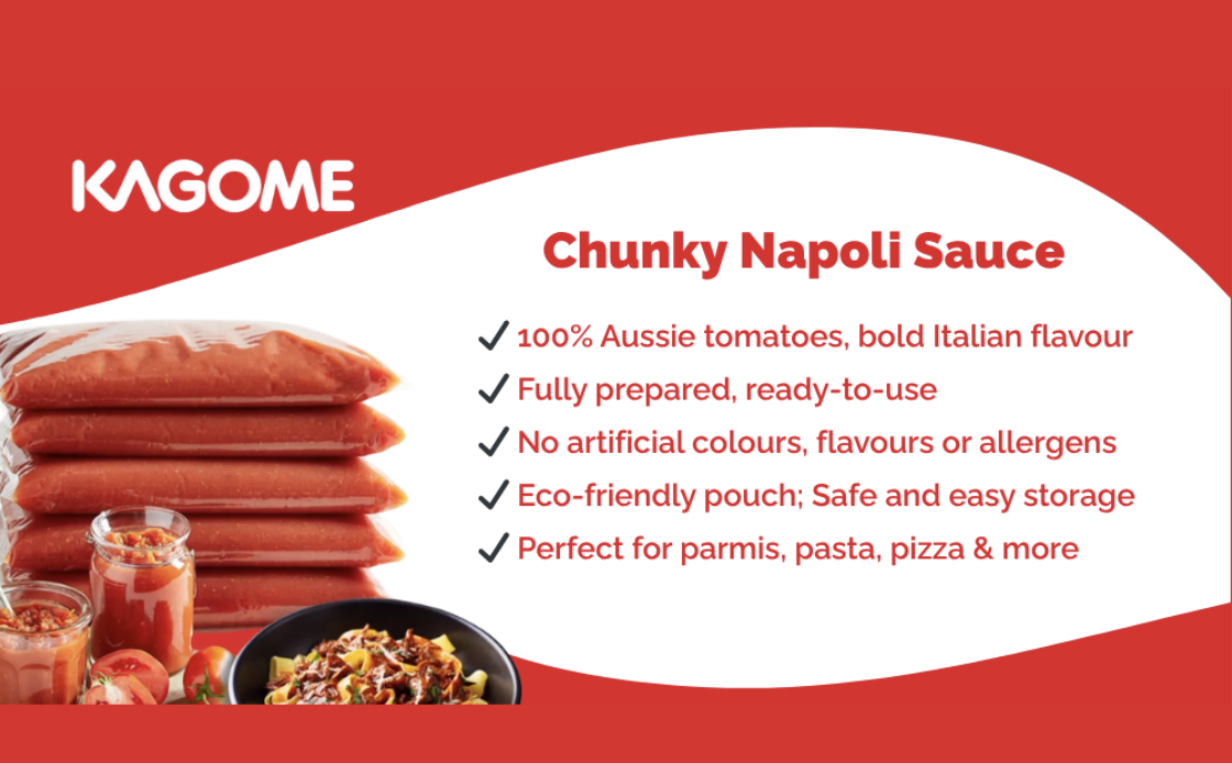 Say Hello to Your New Kitchen Hero: Kagome’s Chunky Napoli Sauce