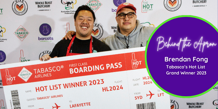 Behind the Apron: Brendan Fong, Tabasco’s Hot List Grand Winner