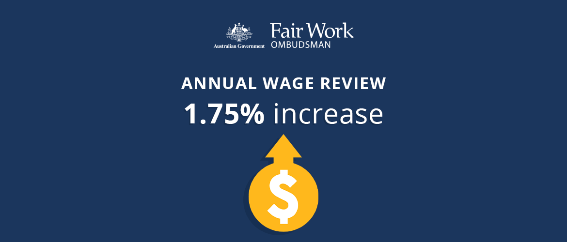 1.75% Increase To Minimum Wages