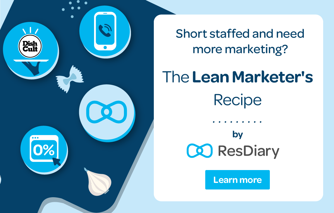 The Lean Marketer’s Recipe with ResDiary