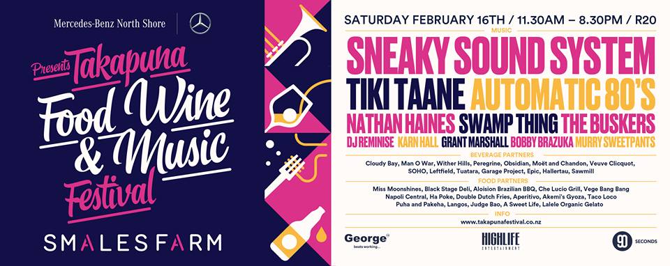 Takapunda Food, Wine & Music Festival | Auckland