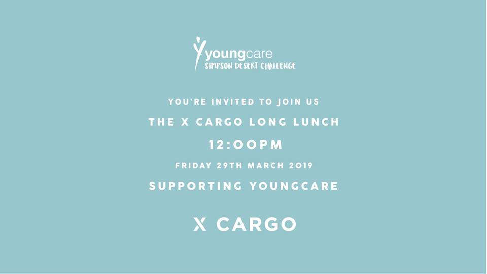 XCargo Long Lunch Supporting Youngcare | Brisbane