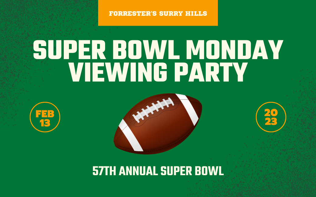 Super Bowl Viewing Party at Forrester's