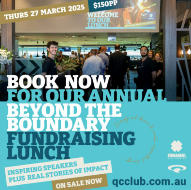 Beyond the Boundary Fundraising Lunch | QCC