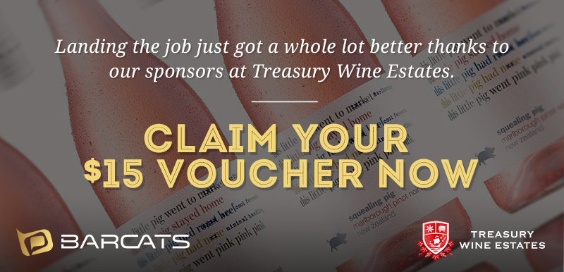 $15 Voucher With Treasury Wine Estates